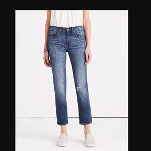Madewell Straight Crop Jeans